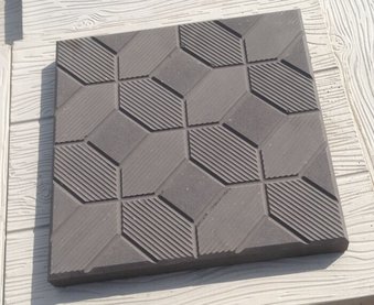 Тротуарная плитка 30х30х3см.Ковёр 3D Ступино